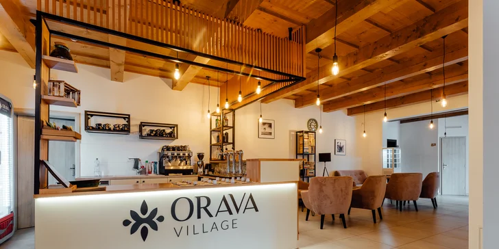 Pobyt v rodinném penzionu Orava Village v Oravské Lesné s polopenzí i wellness