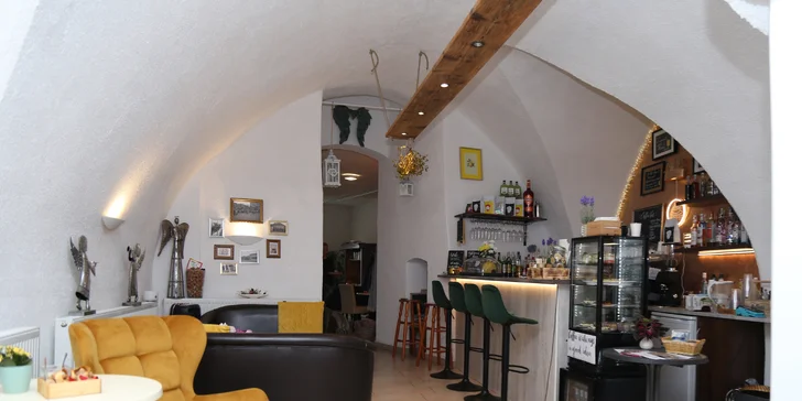 Voucher do kavárny v historickém centru Chrudimi v hodnotě 300, 500 nebo 1000 Kč