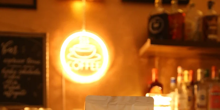 Voucher do kavárny v historickém centru Chrudimi v hodnotě 300, 500 nebo 1000 Kč