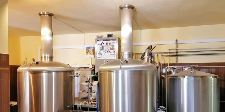 Prohlídka pivovaru s neomezenou degustací piv přímo z tanků pro 1-2 osoby