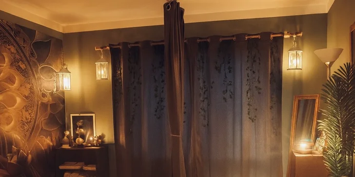 90min. thajské masáže v Českém ráji: záda a šíje či celé tělo, s olejem i bez