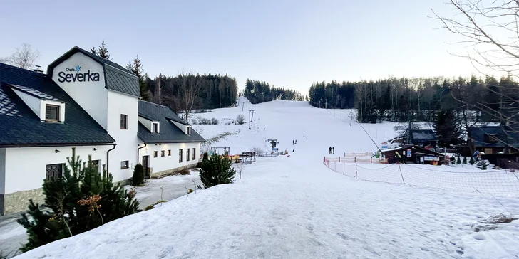 Apartmány na horské chatě v Jeseníkách vč. domácí stravy a neomezeného wellness s bazénem