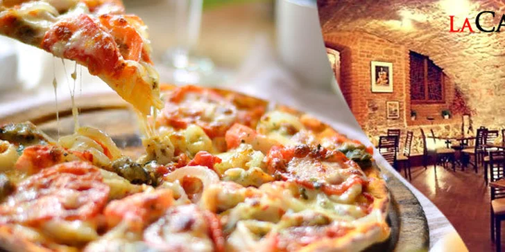 Dvě pizzy dle vašeho výběru v pizzerii LaCantina