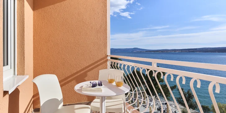 Crikvenica: pobyt ve 4* hotelu se stravou, přímo u pláže