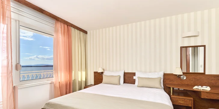 Crikvenica: pobyt ve 4* hotelu se stravou, přímo u pláže