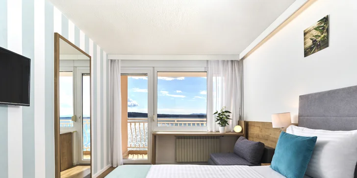 Crikvenica: pobyt ve 4* hotelu se stravou, přímo u pláže