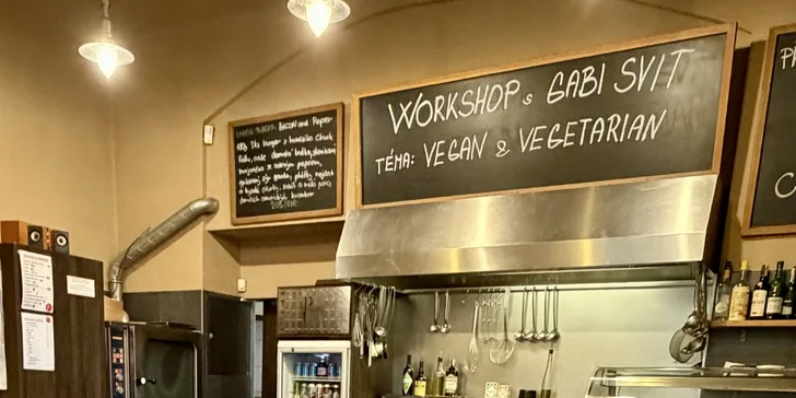 Workshop rostlinné kuchyně v kuchařské škole Presto: teorie i ochutnávky dezertů a omáček