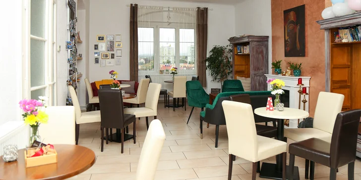 Voucher do kavárny v historickém centru Chrudimi v hodnotě 300, 500 nebo 1000 Kč