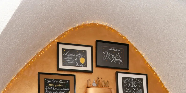 Voucher do kavárny v historickém centru Chrudimi v hodnotě 300, 500 nebo 1000 Kč