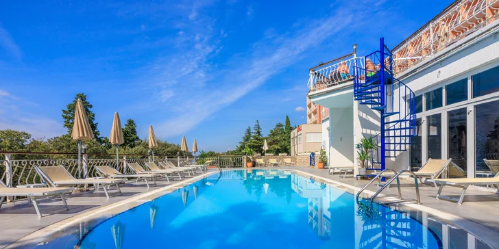 Crikvenica: pobyt ve 4* hotelu se stravou, přímo u pláže