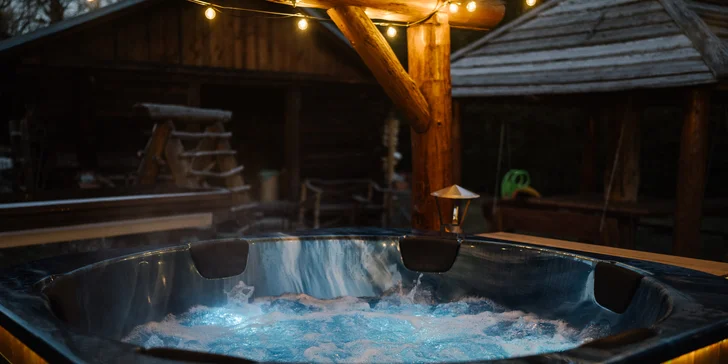 Pobyt v oblíbeném venkovském sídle Gazdovský dvor v Bešeňové s mini wellness