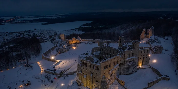 Polská Jura – skalní město, vinice a klid: krásný hotel s wellness, polopenze, sleva na skipas, 2 děti zdarma
