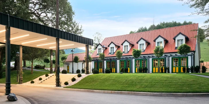 4* apartmány ve Slovinských Alpách: privátní wellness, vstup do spa i snídaně