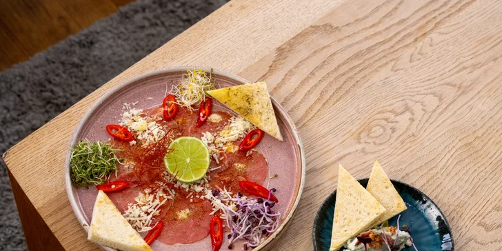 Luxusní 7chodové menu i vinné párování ve zrekonstruované secesní Ville Rosenaw