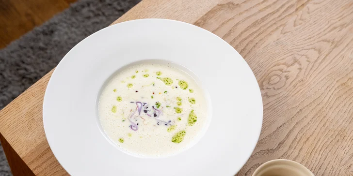 Luxusní 7chodové menu i vinné párování ve zrekonstruované secesní Ville Rosenaw