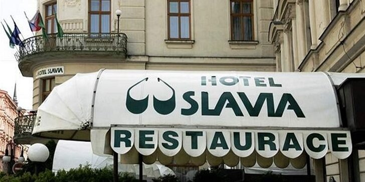 Zvěřinové 6chodové menu pro dva v hotelu Slavia
