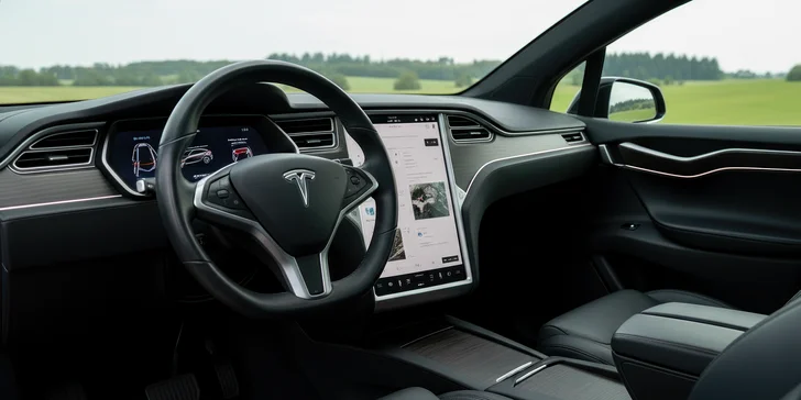 Zážitková jízda v nejluxusnější Tesle Model X: staňte se řidičem či spolujezdcem