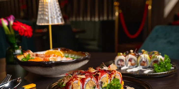 Speciální sushi sety pro milovníky asijských chutí: 24 až 26 originálních kousků