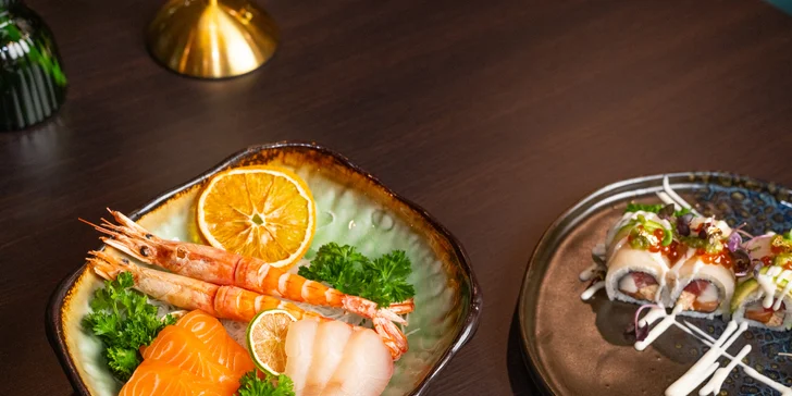 Speciální sushi sety pro milovníky asijských chutí: 24 až 26 originálních kousků
