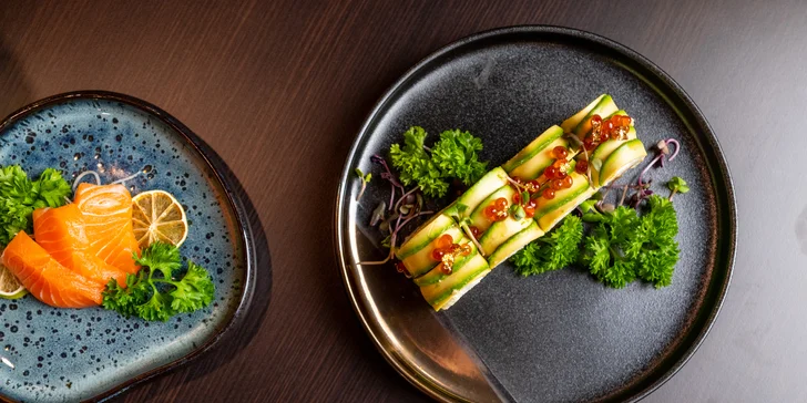 Speciální sushi sety pro milovníky asijských chutí: 24 až 26 originálních kousků