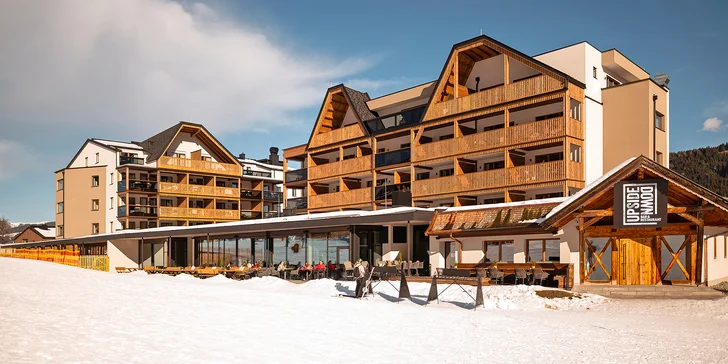 Tyrolsko ve vší nádheře: hotel se stravou a neomezeným wellness, přímo na sjezdovce