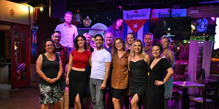 Kurz salsy s kubánským lektorem Leandrem Jiménezem pro začátečníky i pokročilé