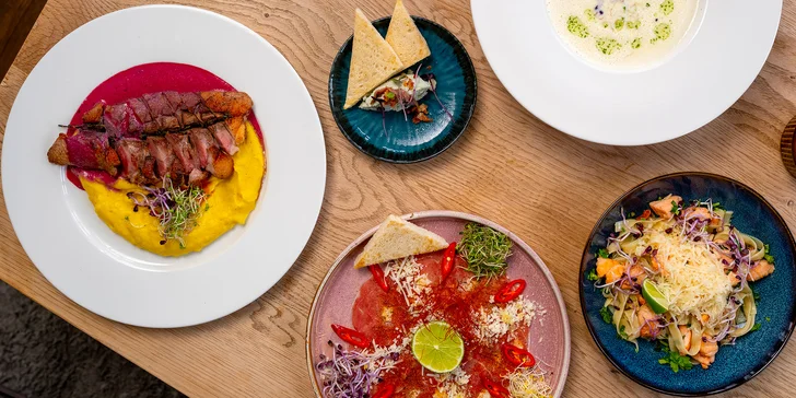 Luxusní 7chodové menu i vinné párování ve zrekonstruované secesní Ville Rosenaw