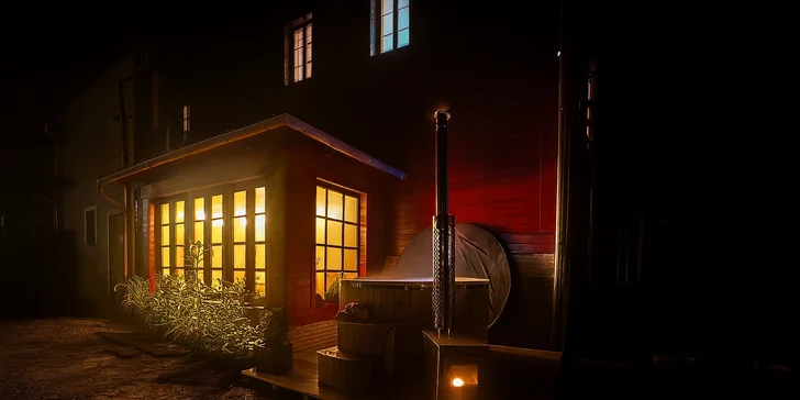 Relaxace v srdci Lužických hor: privátní wellness na 2 hodiny pro 2 až 4 osoby