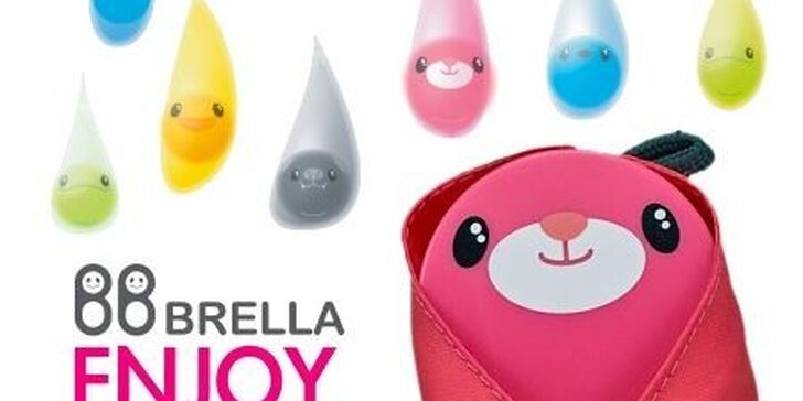 Designové i vtipné deštníky značky Brella