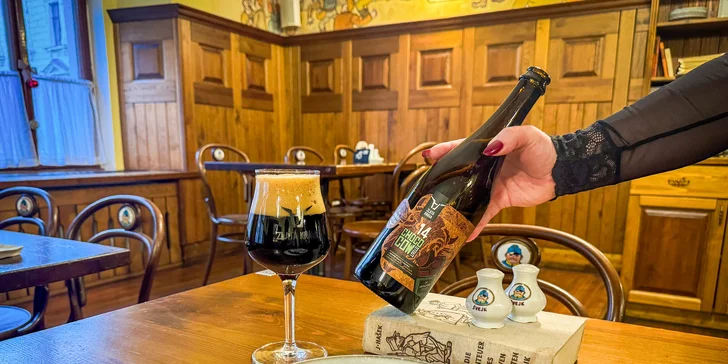 Tříchodová farmářská hostina s pivním párováním pro dva