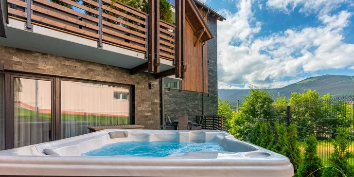 Dovolená ve Sklářské Porubě: apartmány s možností snídaní, sauna a vířivka