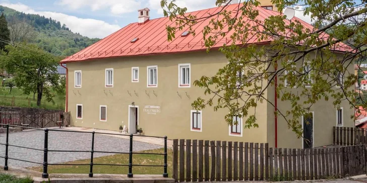Šik apartmány v historicky cenné budově blízko centra Banské Štiavnice