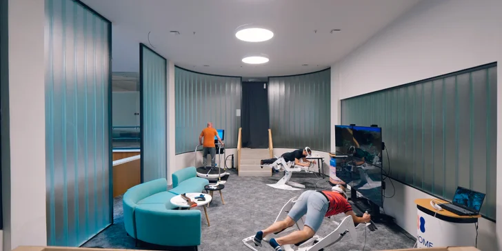 Fitness ve virtuální realitě: zábavný trénink na simulátorech, 20 až 60 minut