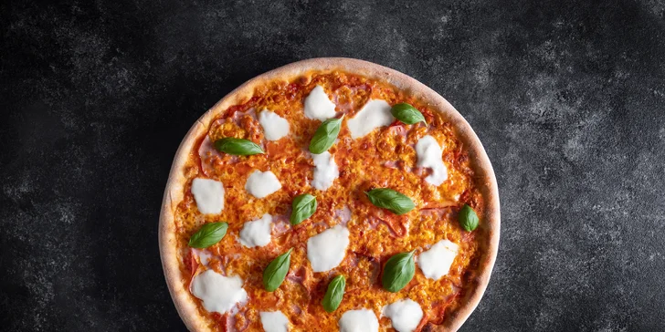 Turbo pizza: 1/4 pizzy podle výběru nebo voucher na 300 Kč na cokoliv