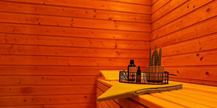 Relaxace v srdci Lužických hor: privátní wellness na 2 hodiny pro 2 až 4 osoby