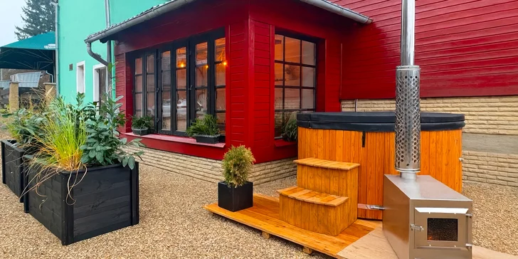 Relaxace v srdci Lužických hor: privátní wellness na 2 hodiny pro 2 až 4 osoby