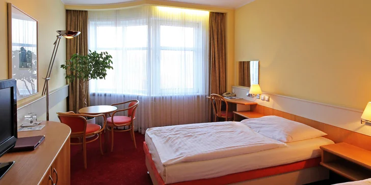 Pokoje Comfort mají většinou oddělená lůžka.