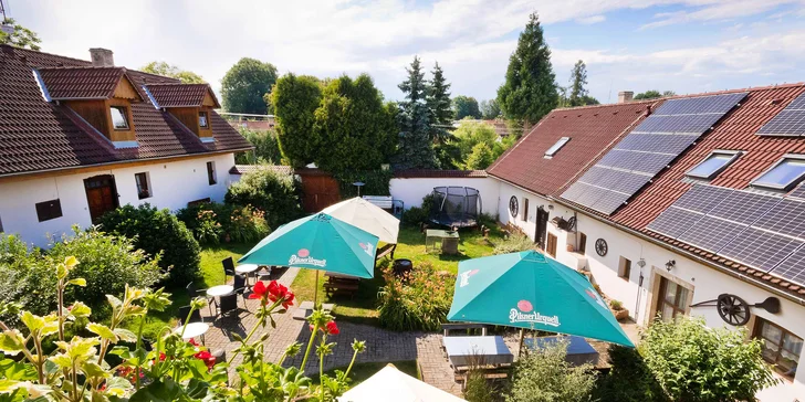 Dovolená v jižních Čechách: pobyt s možností stravy, v létě každý den bazén a spousta výletních cílů