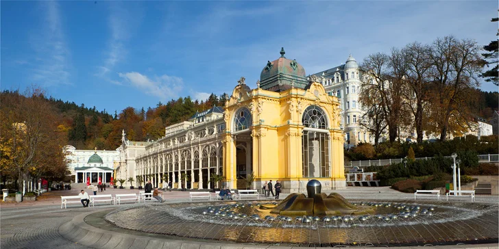 Víkendové hýčkání pro dva v Mariánských Lázních
