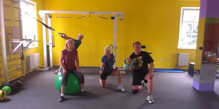 Osobní lekce TRX s trenérem se vstupem do fitness