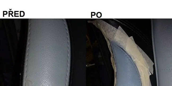 Poukaz v hodnotě 500 Kč na opravy vašeho auta. Platí na jakékoli nemechanické úpravy - koroze, škrábance, lakování i opravy propálených sedaček a čalounění.