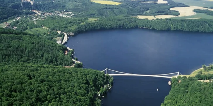 Proslulý most Vranovské přehrady