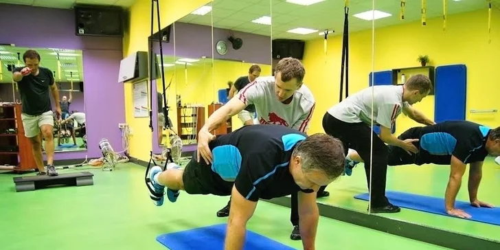 Osobní lekce TRX s trenérem se vstupem do fitness