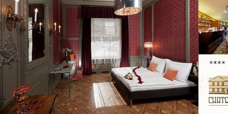 4496 Kč za přepychový pobyt pro dvě osoby na dvě noci v úchvatném zámku Chateau Kotěra. Designové pokoje, dva degustační večery, masáže a mnoho dalšího s luxusní slevou až 60 %.