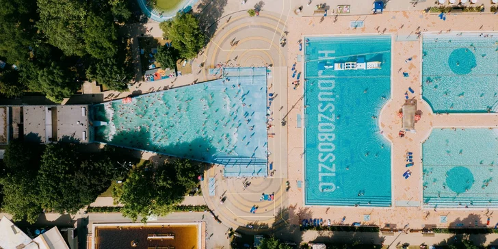 Koupání a wellness v Hajdúszoboszló: s polopenzí a vstupem do celého Hungarospa