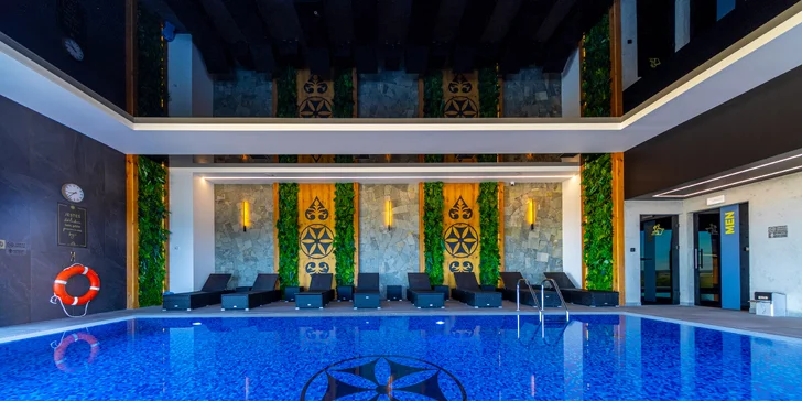 Ak zatúžite po spoločenskom relaxe, čaká na vás hlavná wellness zóna komplexu Czorsztyn Prestige Apartamenty.
