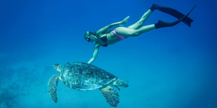 Kurz freedivingu v unikátnom prostredí areálu AQUAREA na Čiernej Vode