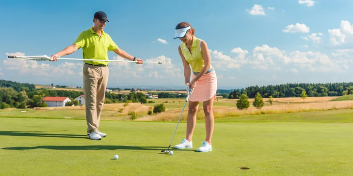 Intenzívny golfový kurz na získanie Zelenej Karty v Hrubej Borši pod vedením majstra Slovenska Petra Wiegera