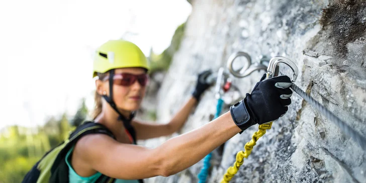 Via ferraty s certifikovaným horským sprievodcom: Skalka pri Kremnici, Dve veže, Kyseľ, Martinské hole