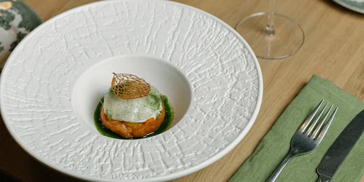 Otevřený voucher v hodnotě 1500-3000 Kč do fine dining restaurace centru Prahy